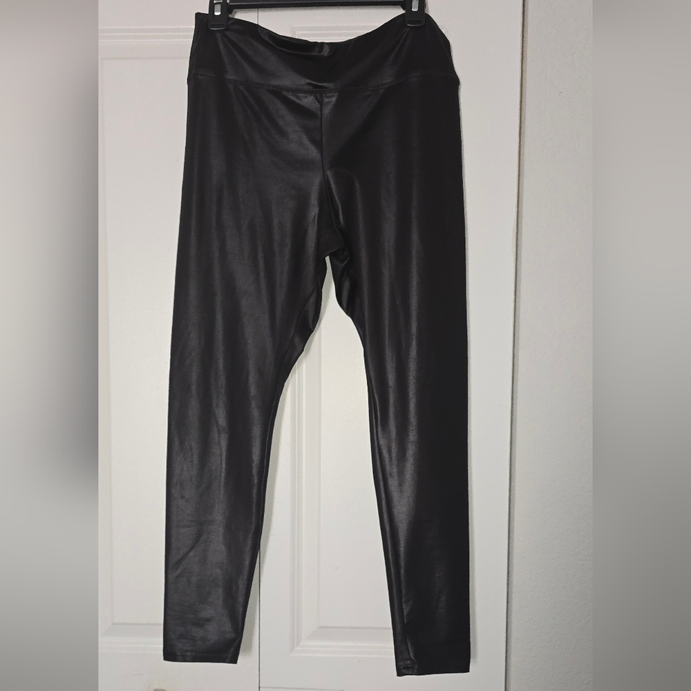 Wild Fable Shiny Black Leggings